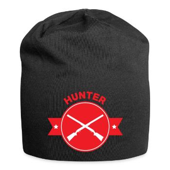 Chasse - Chasseur - Bonnet en jersey - noir - Devant