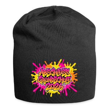 Elementary School Graduation 2026 Graffiti - Jersey Beanie - black - Front