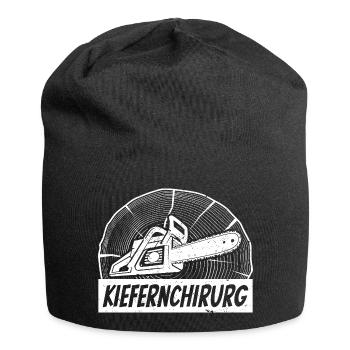 Kiefernchirurg - Jersey-Beanie - Schwarz - Vorne