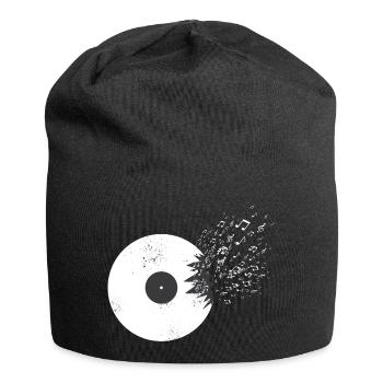 Vinyl - Jersey Beanie - black - Front