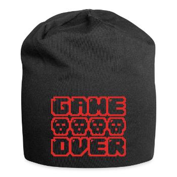 game over - Bonnet en jersey - noir - Devant