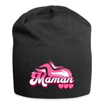 Flamme Cadeau Meilleure Maman - Bonnet en jersey - noir - Devant