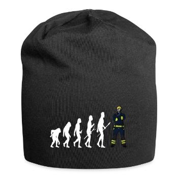 Feuerwehrmann Entwicklung - Jersey-Beanie - Schwarz - Vorne