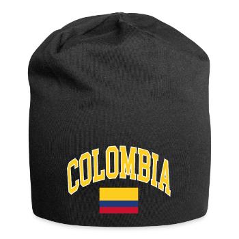 Colombie - Bonnet en jersey - noir - Devant