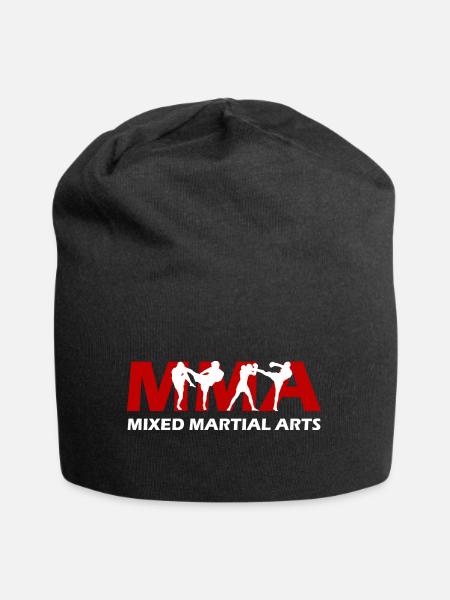 MMA Mixed Martial Arts - Jersey-Beanie - Schwarz