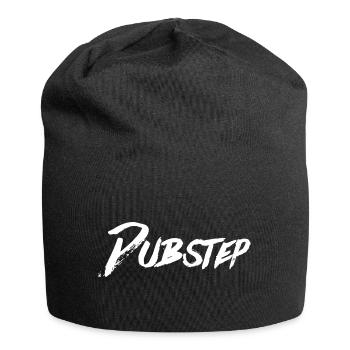 DUBSTEP - Jersey-Beanie - Schwarz - Vorne