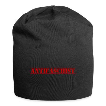 ANTIFASCHIST - Jersey-Beanie - Schwarz - Vorne