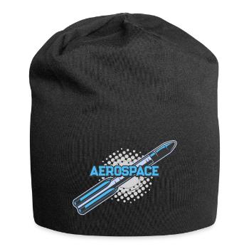 Space Sci-Fi Weltraum - Bonnet en jersey - noir - Devant