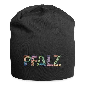 Pfalz Palz Pfälzer Dialekt Pfälzisch Schorle - Jersey-Beanie - Schwarz - Vorne
