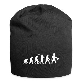Handwerker der einzig echte - DIY !! - Jersey-Beanie - Schwarz - Vorne