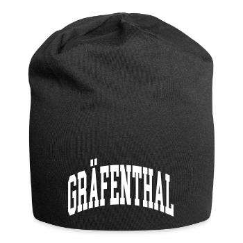 Gräfenthal - Jersey Beanie - black - Front