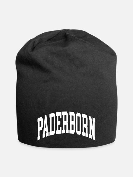 Paderborn - Jersey-Beanie - Schwarz