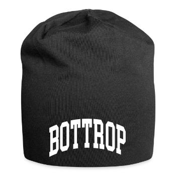 Bottrop - Jersey-Beanie - Schwarz - Vorne