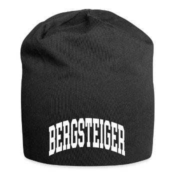 Bergsteiger - Jersey-Beanie - Schwarz - Vorne