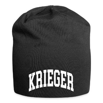 Krieger - Jersey-Beanie - Schwarz - Vorne
