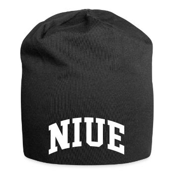 Niue - Jersey-Beanie - Schwarz - Vorne