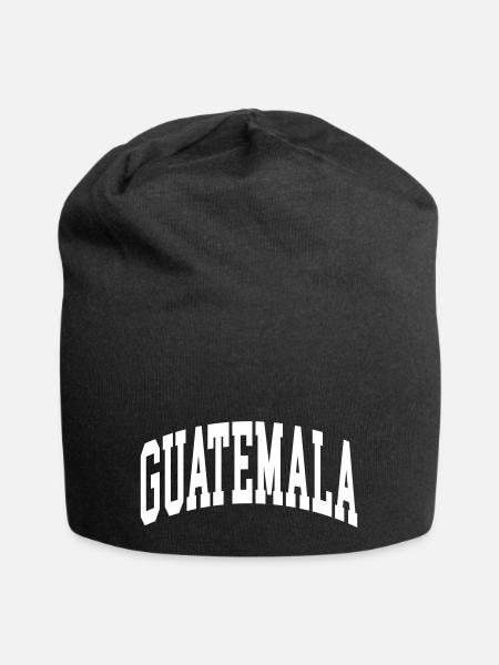 Guatemala - Jersey-Beanie - Schwarz
