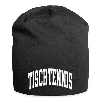 Tischtennis - Jersey-Beanie - Schwarz - Vorne