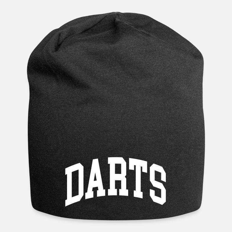 Darts - Jersey-Beanie - Schwarz