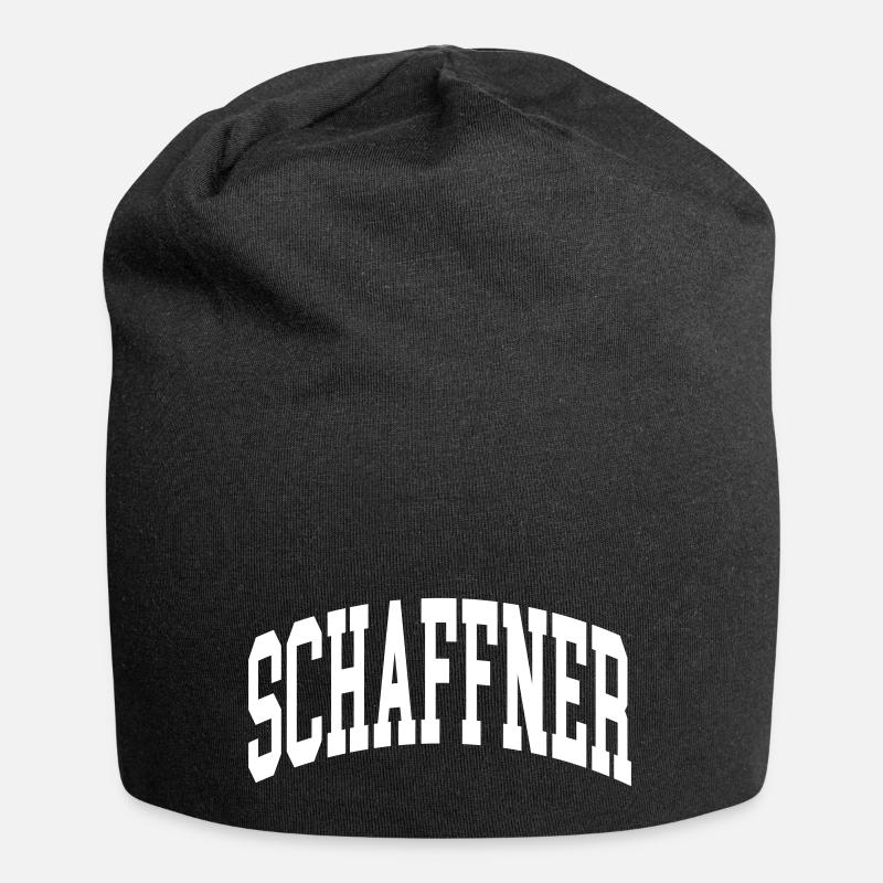 Schaffner - Jersey-Beanie - Schwarz