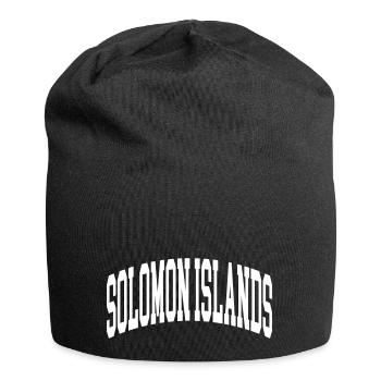 Îles Salomon - Bonnet en jersey - noir - Devant