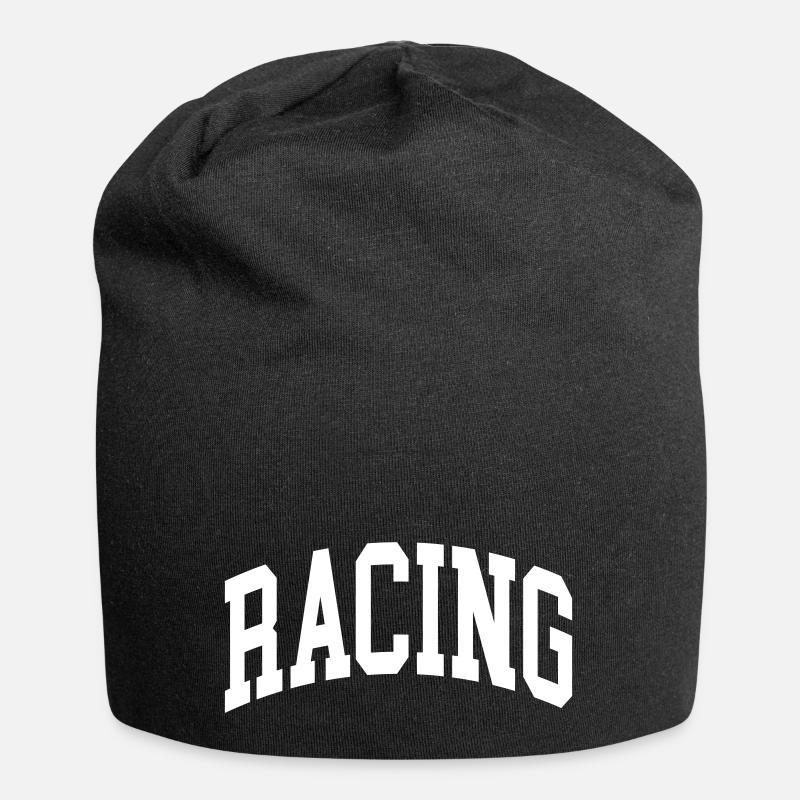 Racing - Jersey-Beanie - Schwarz