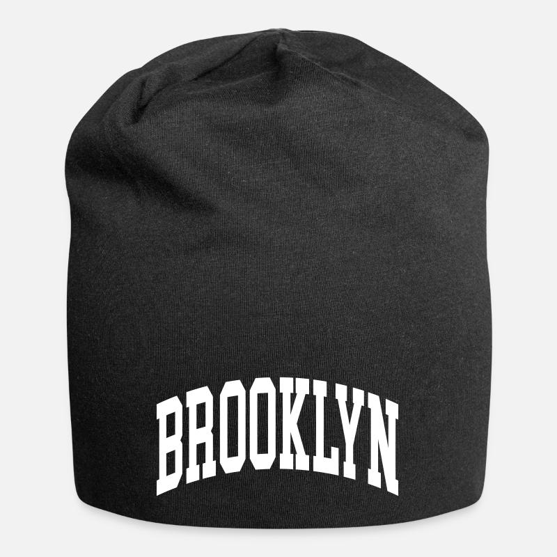 Brooklyn - Jersey Beanie - black