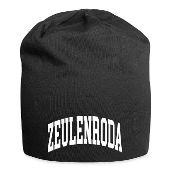 Zeulenroda - Jersey-Beanie - Schwarz - Vorne