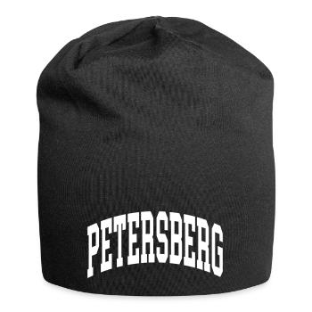 Petersberg - Jersey-Beanie - Schwarz - Vorne