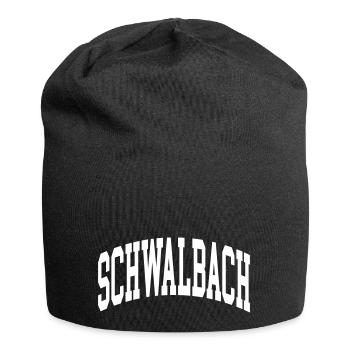 Schwalbach - Jersey-Beanie - Schwarz - Vorne