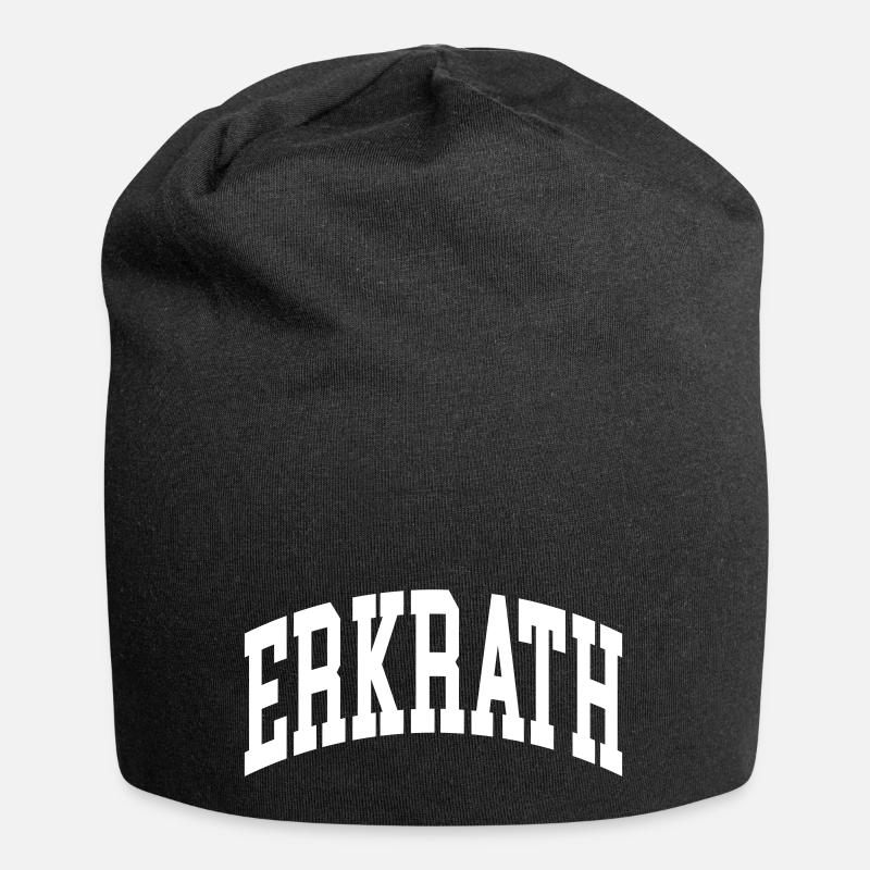 Erkrath - Jersey-Beanie - Schwarz