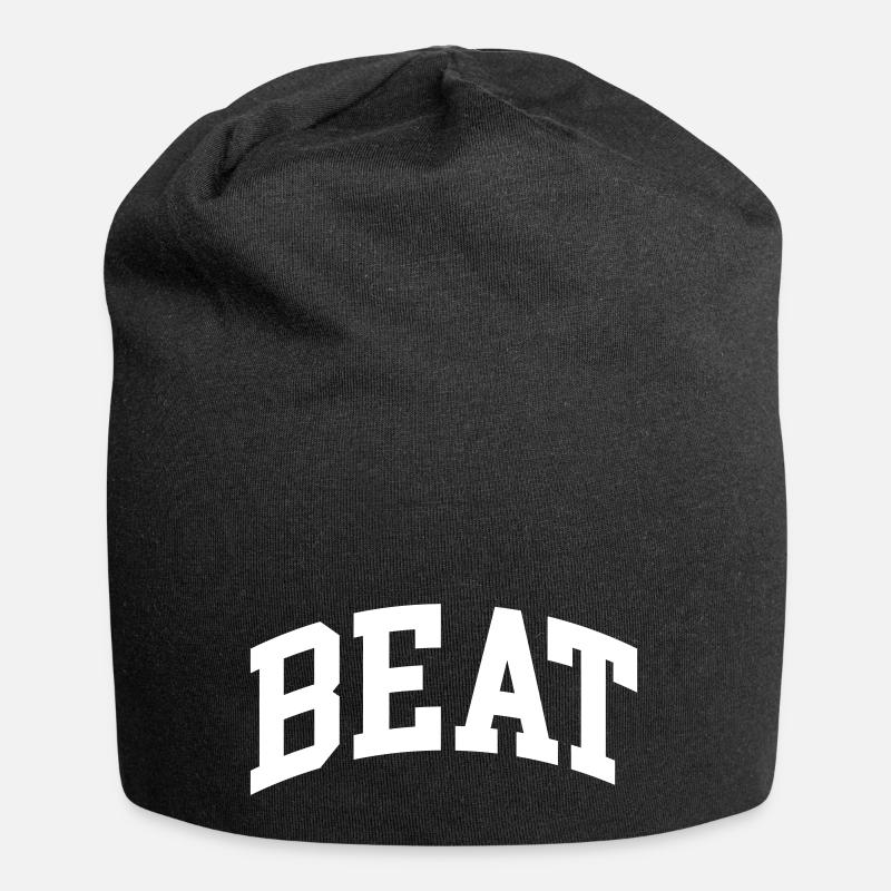 Beat - Jersey-Beanie - Schwarz