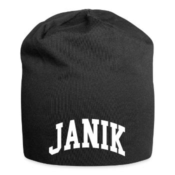 Janik - Bonnet en jersey - noir - Devant