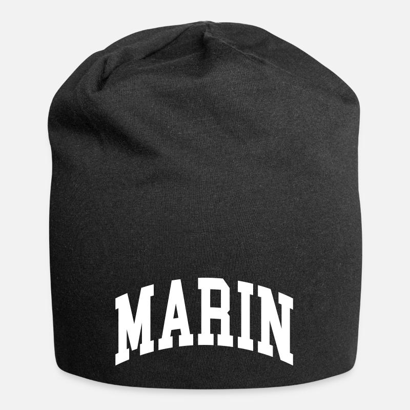 Marin - Bonnet en jersey - noir