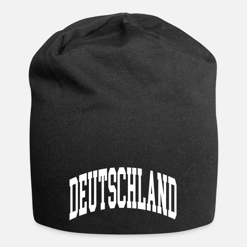 Allemagne - Bonnet en jersey - noir