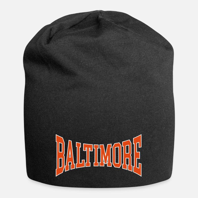 Baltimore - Bonnet en jersey - noir