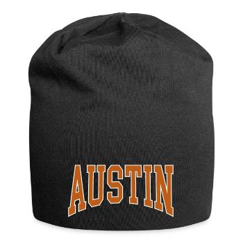 Austin - Jersey-Beanie - Schwarz - Vorne