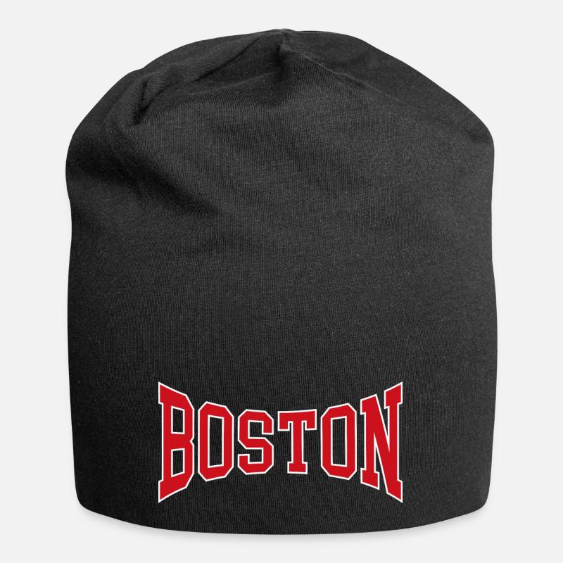 Boston - Jersey Beanie - black