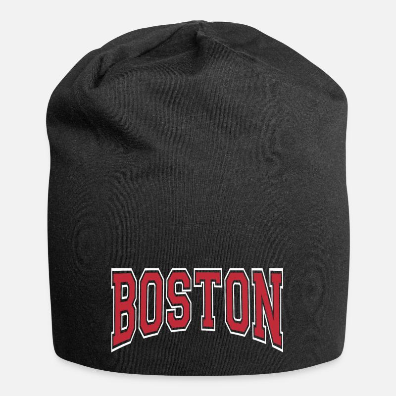 Boston - Jersey-Beanie - Schwarz