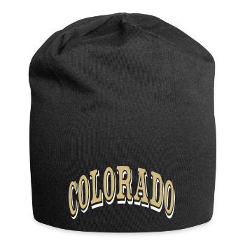 Colorado - Jersey-Beanie - Schwarz - Vorne