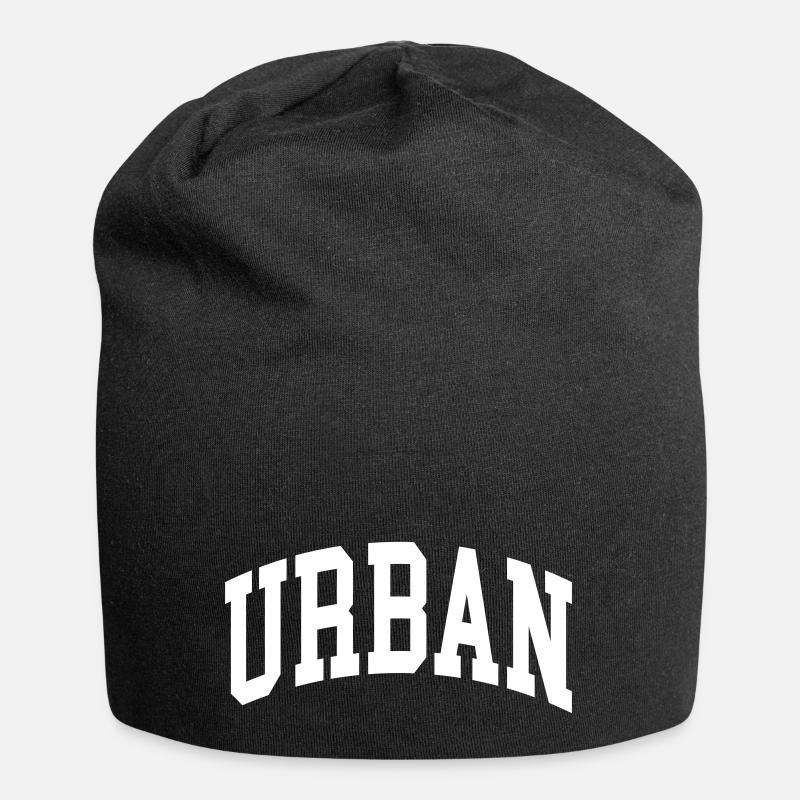 Urban - Jersey-Beanie - Schwarz
