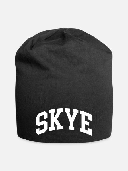 Skye - Jersey-Beanie - Schwarz