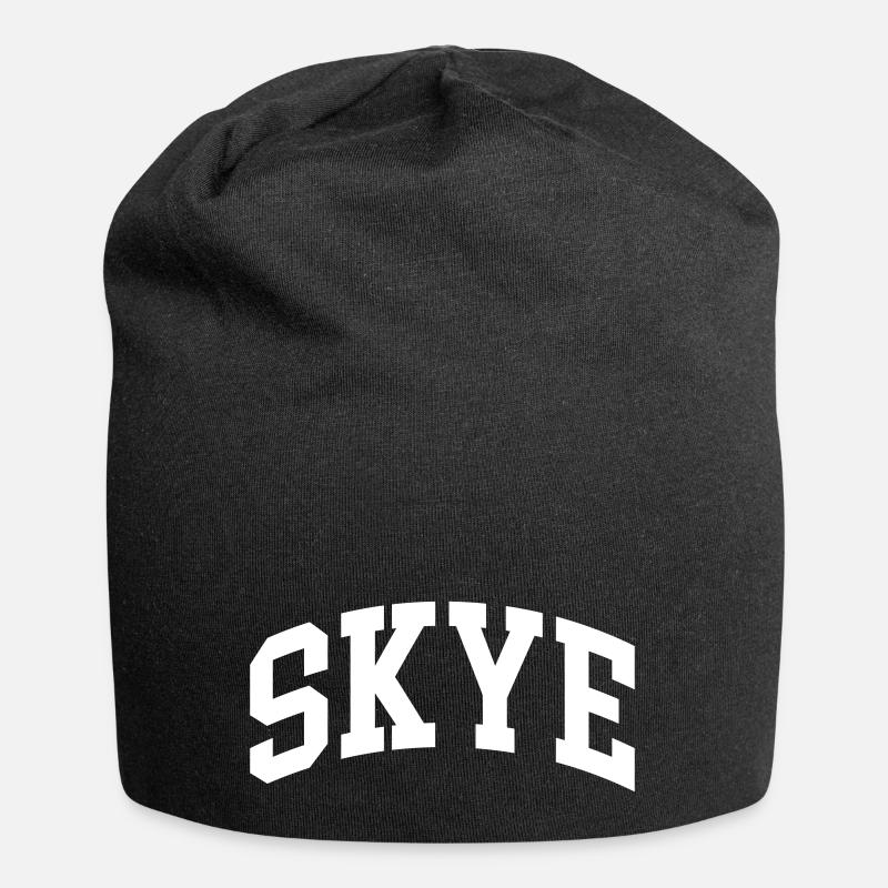Skye - Jersey-Beanie - Schwarz