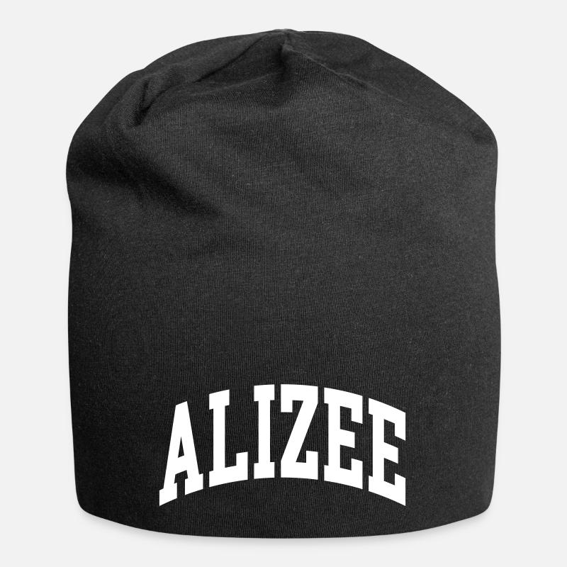 Alizee - Jersey-Beanie - Schwarz