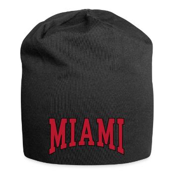 Miami - Bonnet en jersey - noir - Devant