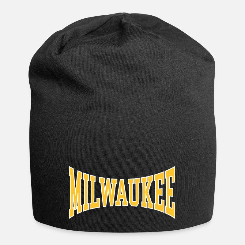 Milwaukee - Jersey-Beanie - Schwarz