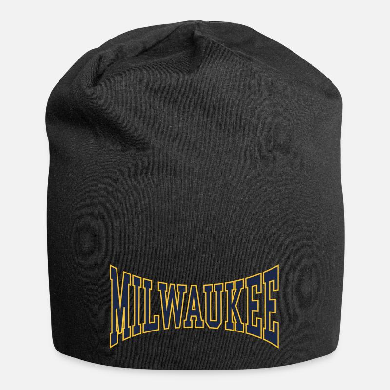 Milwaukee - Jersey-Beanie - Schwarz
