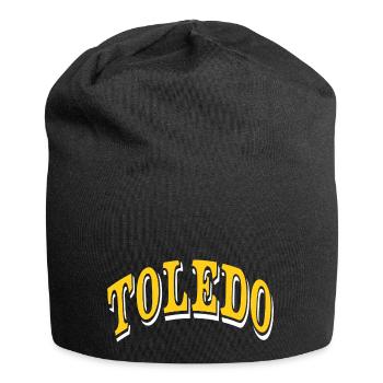 Toledo - Jersey-Beanie - Schwarz - Vorne