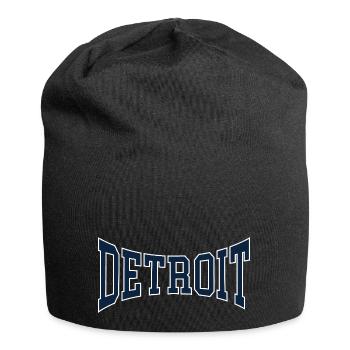 Detroit - Jersey-Beanie - Schwarz - Vorne