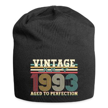 Vintage July 1993 29th birthday Men 29 years - Jersey Beanie - black - Front